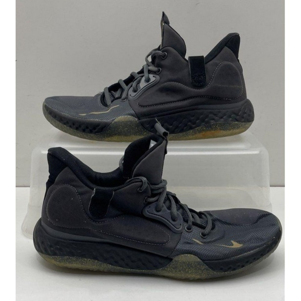 Nike KD Trey VII 'Dark Grey Metallic Gold' Men's Sneakers Size 7.5 AT1200-003‎